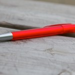 Stockfoto rode pen