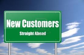 New Customers Straight ahead