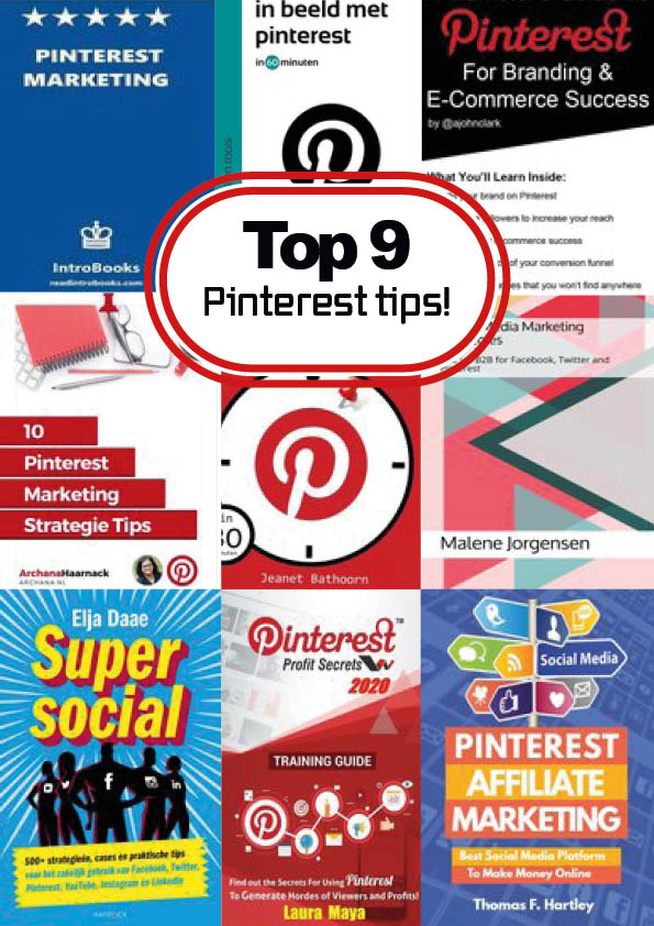 top9 boeken in Pinterest