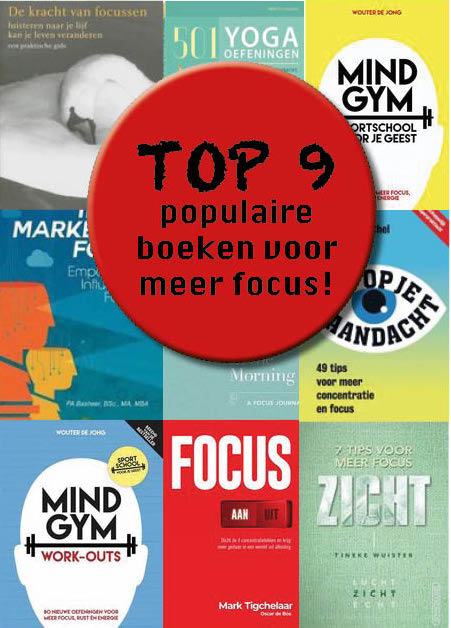 top9 boeken voor meer focus