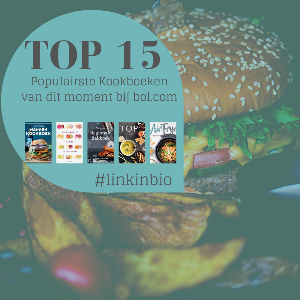 TOP15 populairste Kookboeken van dit moment bij Bol.com