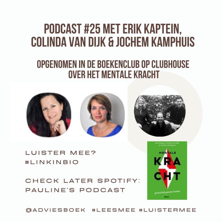 Podcast #25 Erik Kaptein, Colinda van Dijk en Jochem Kamphuis