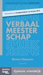 Boek verbaal meesterschap van remco Claassen dyslexie versie