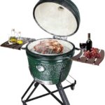 26" BBQ Charcoal Grill Roaster and Smoker. BBQ Grill Multifunctional Ceramic Barbecue Grill Egg Outdoor Style bij Amazon