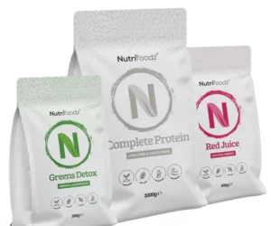 Nutrifoodz® Low Carb Breakfast Routine Pakket 1 Complete Protein Vanilla + 1 Greens Detox + 1 Red Juice via Nutrifoodz